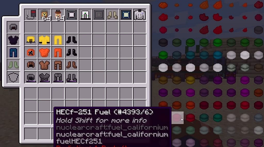 NuclearCraft mod 1.12.2 crafting