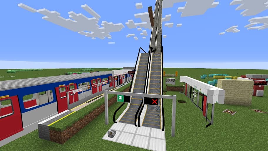 Minecraft Transit Railway mod
